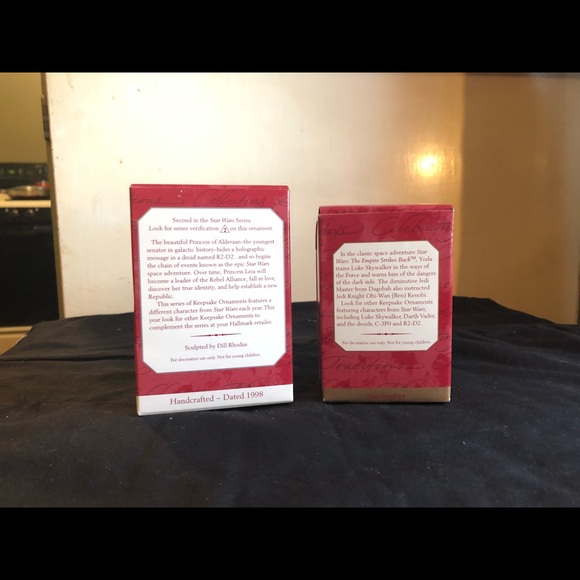 Star Wars Yoda & Original Princess Leia MIB - Picture 6 of 8